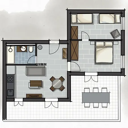 Apartment Grzalja-rozic